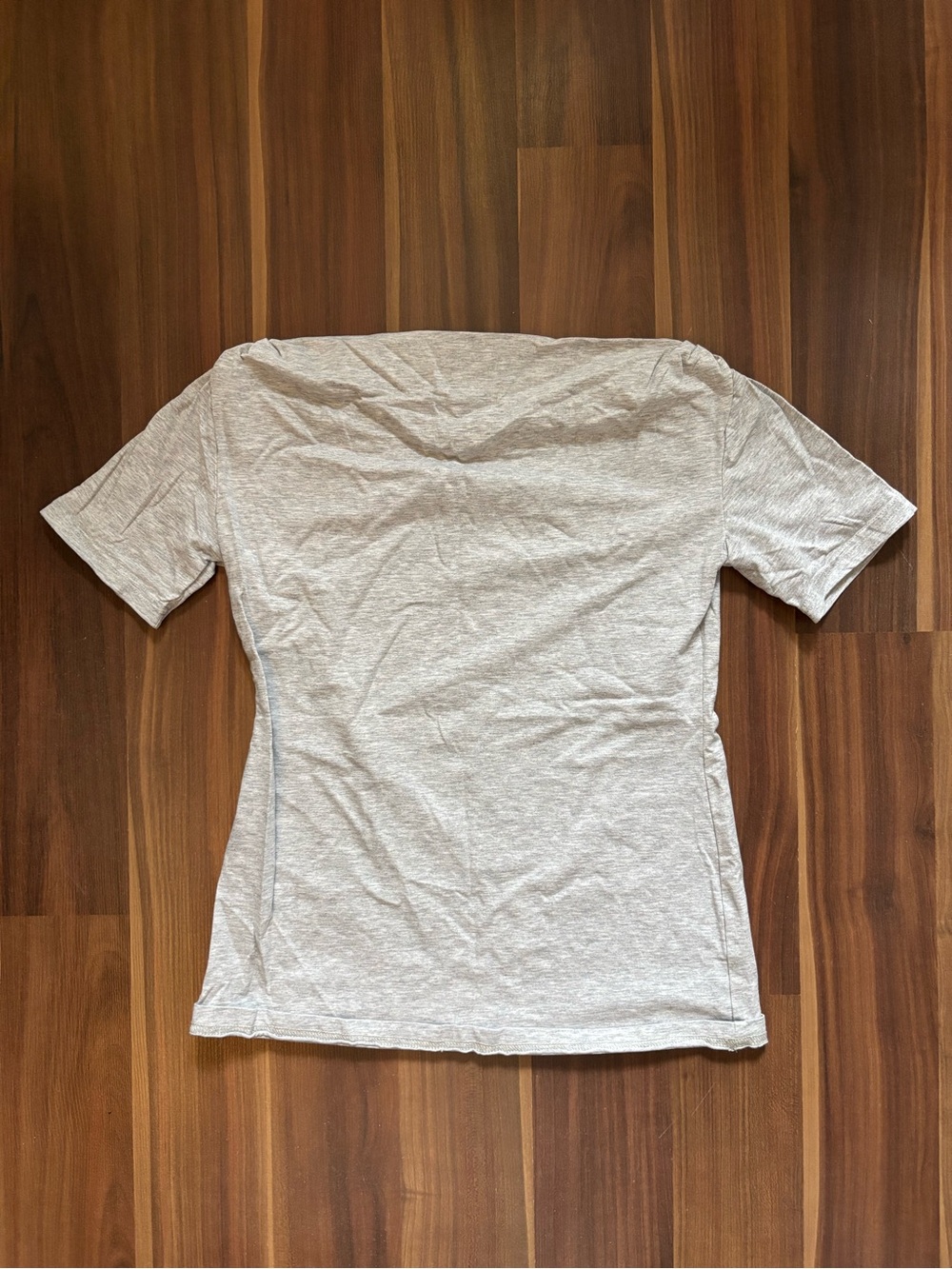 Classic Women's Short Sleeve Tee in Heather Gray